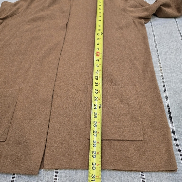 J.Crew Womens Sweater Cardigan Beige Size Large 100% Cotton - Picture 9 of 11